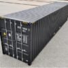 40 Fuß High Cube Container, schwarzgrau